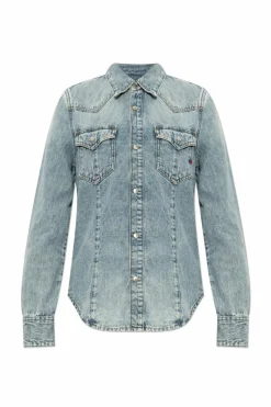 Diesel light blue Denim shirt 'DE-WAVES'