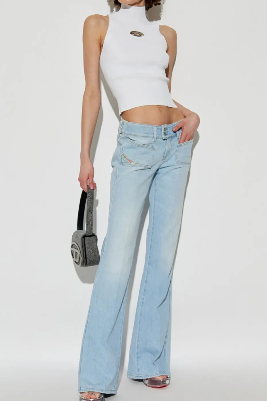 Diesel light blue Jeans 'D-HUSH'