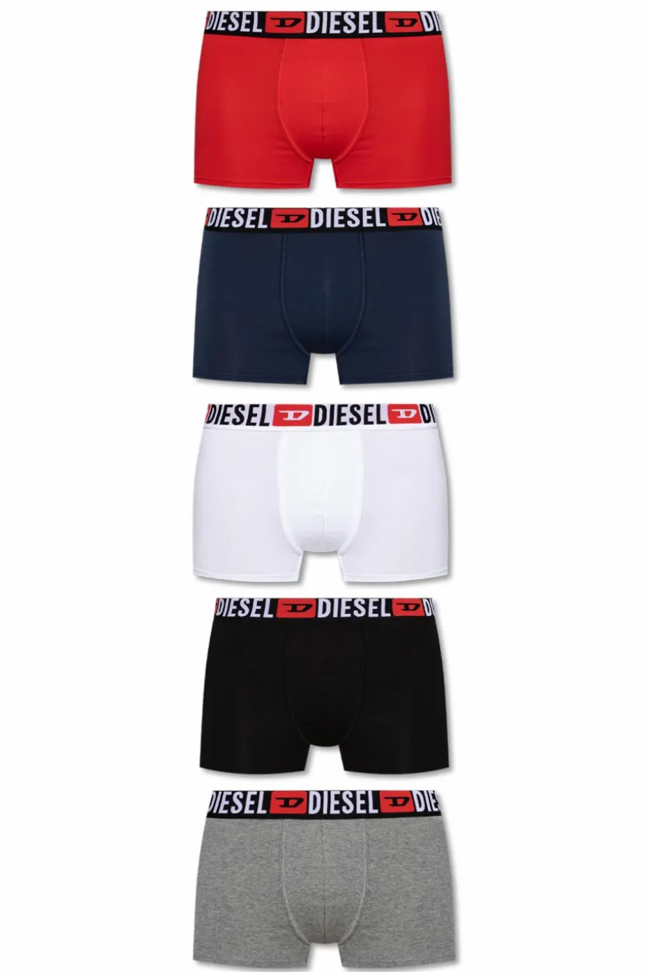 Diesel MULTICOLOUR Five-pack of boxer briefs