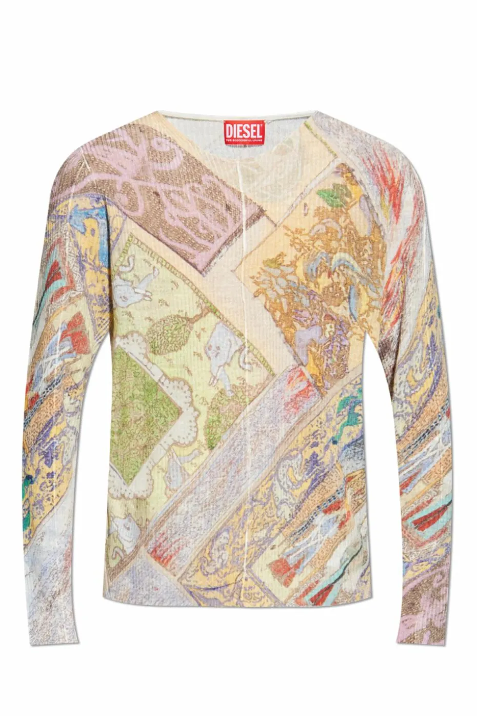 Diesel MULTICOLOUR Linen top "K-RENTON"