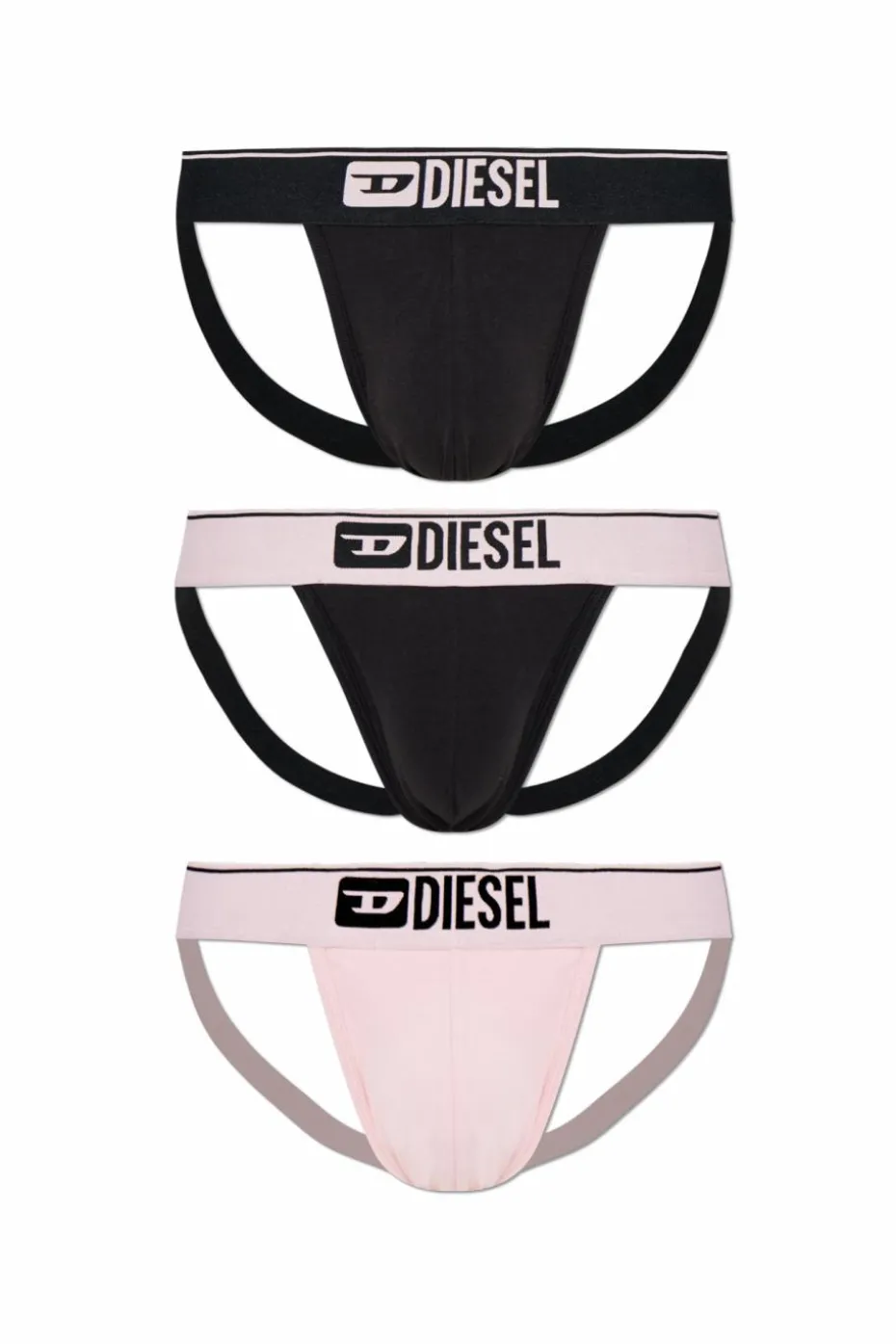 Diesel MULTICOLOUR Three-pack of jockstraps 'UMBR-JOCKYTHREEPACK'
