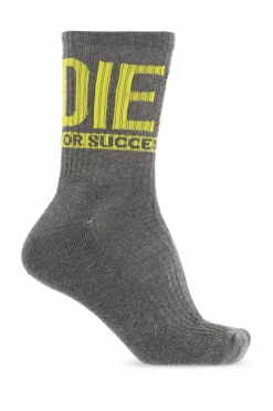 Diesel MULTICOLOUR Three-pack of socks