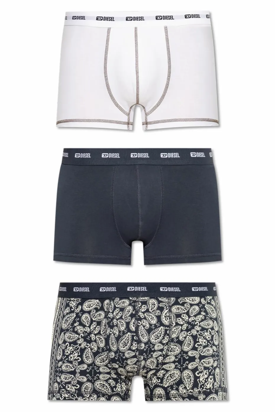 Diesel MULTICOLOUR Three-pack of boxers