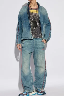 Diesel MULTICOLOUR Top T-LIFTY-CAMOU