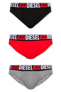 Diesel MULTICOLOUR āUmbr-Andrethreepackā briefs 3-pack