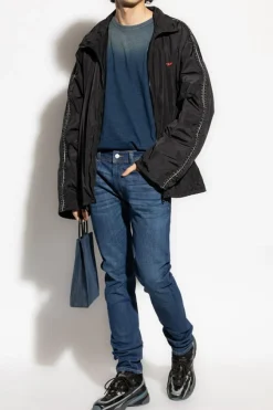 Diesel NAVY BLUE `1979 SLEENKER` jeans