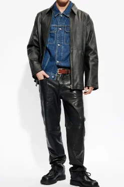 Diesel NAVY BLUE ‘D-BARCY’ denim jacket