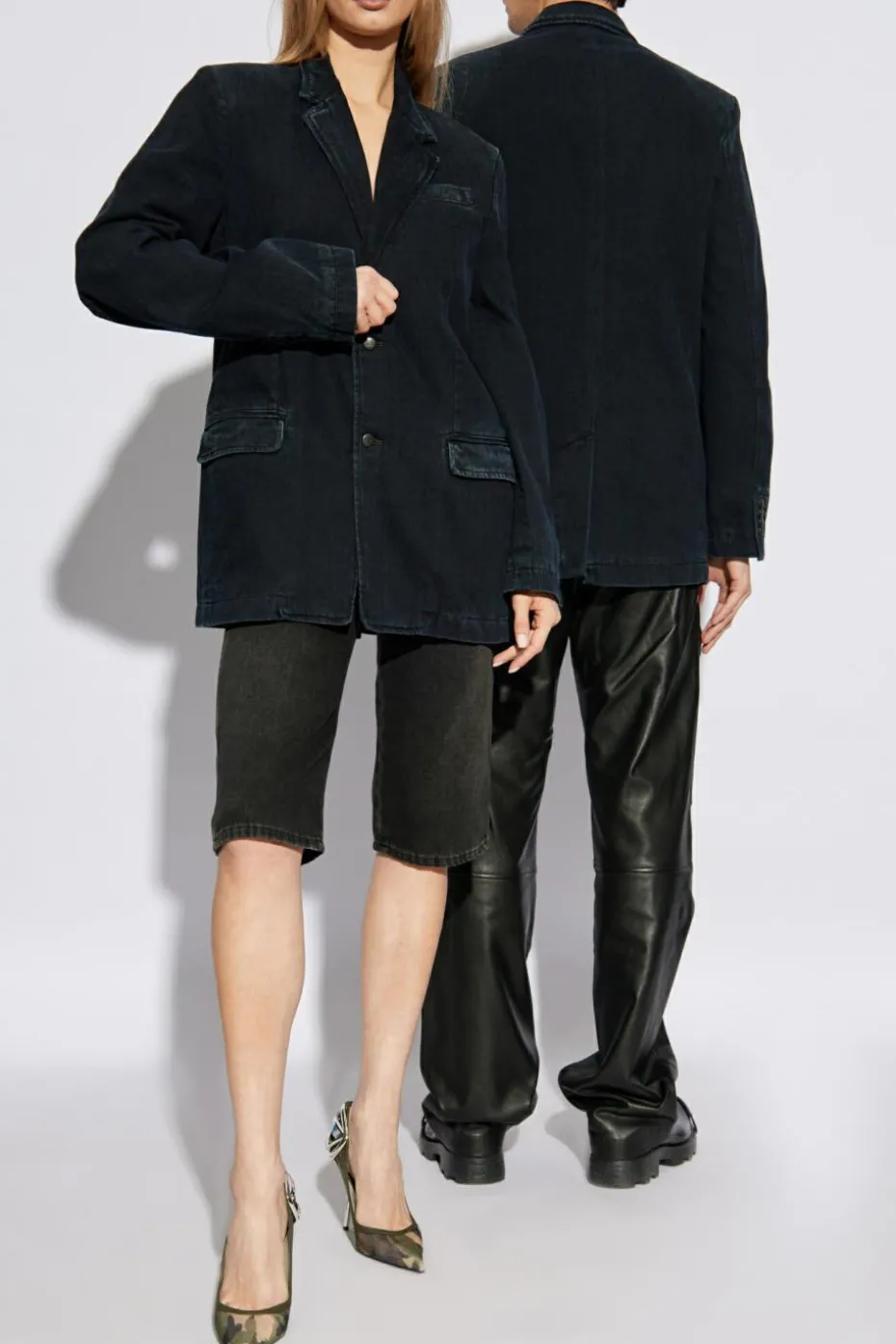 Diesel NAVY BLUE Denim jacket D-REGER-D