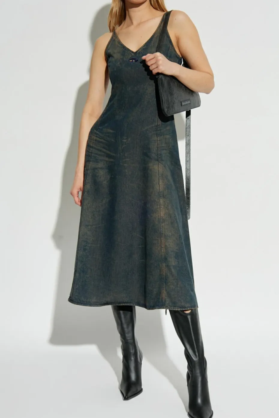 Diesel NAVY BLUE Dress `DE-BELD-S`