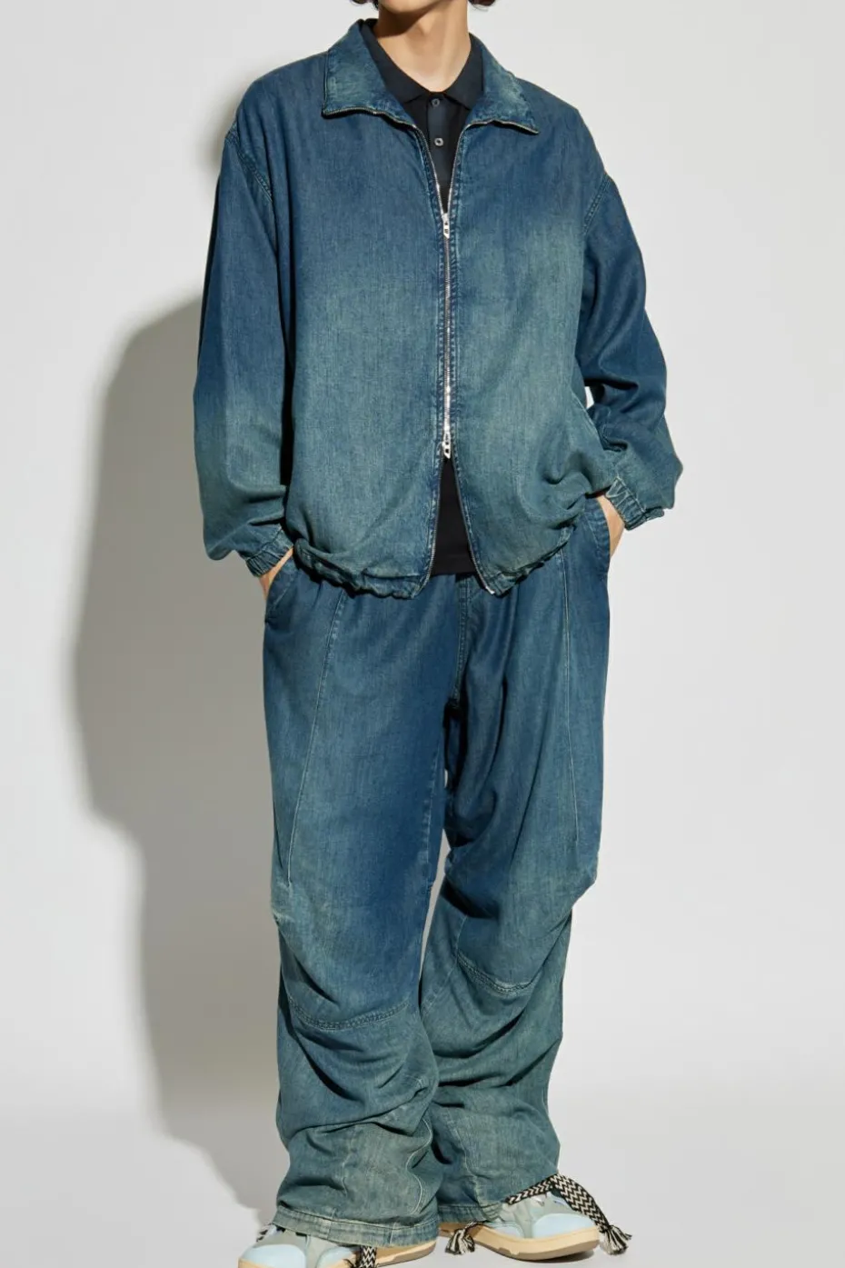 Diesel NAVY BLUE Jacket `D-KRAP-S6`