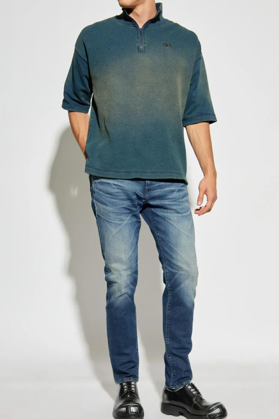 Diesel NAVY BLUE Jeans '2019 D-STRUKT'
