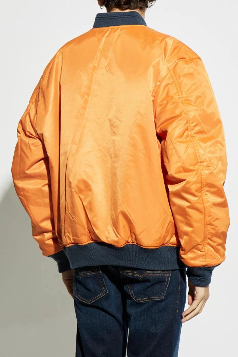 Diesel NAVY BLUE Reversible J-HELD bomber