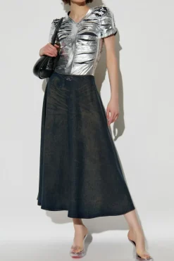 Diesel NAVY BLUE Skirt `DE-ANNIE-S`