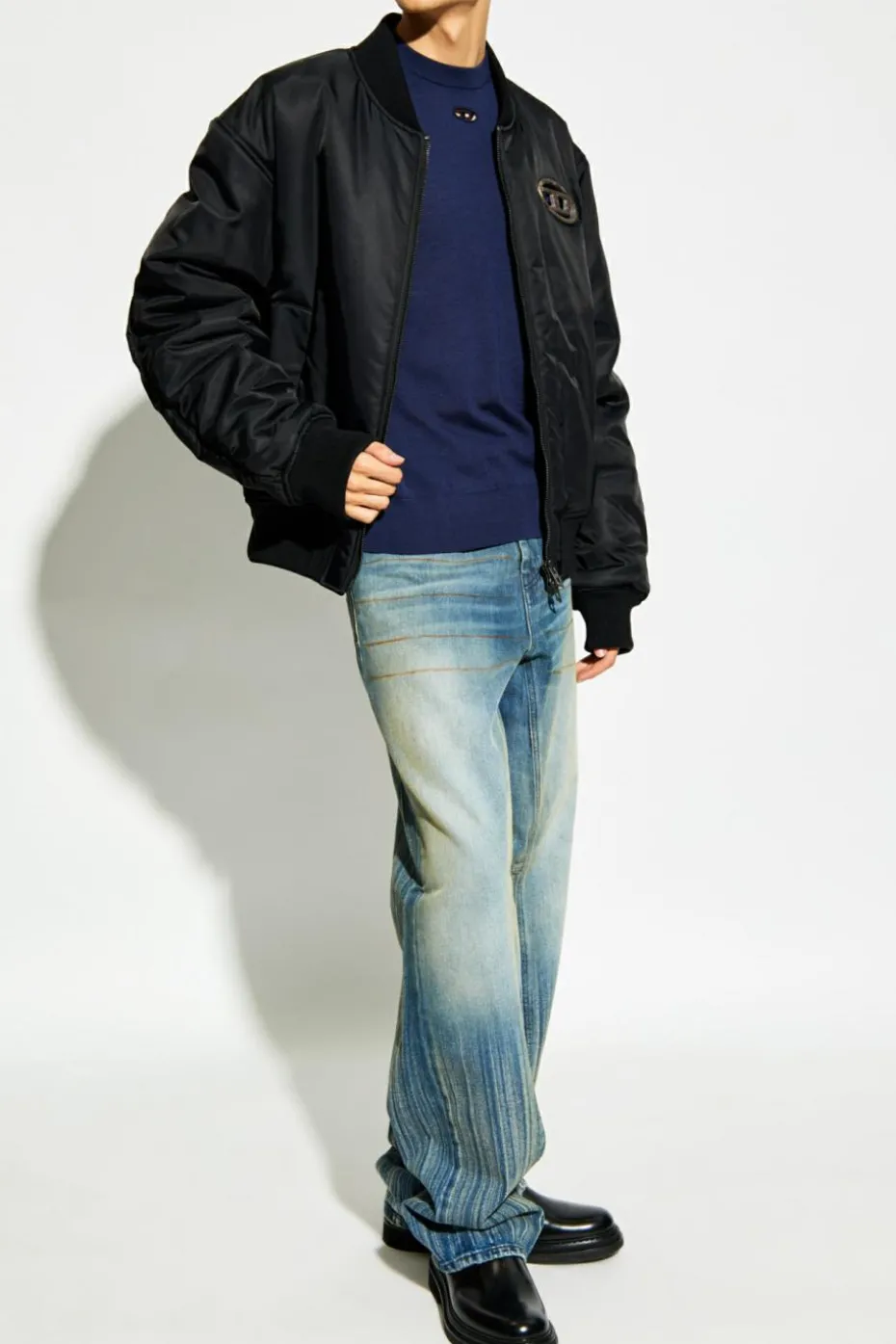 Diesel NAVY BLUE Sweater K-GARTH