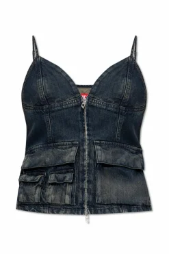Diesel NAVY BLUE Top 'DE-MELLIS-S'