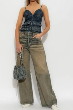 Diesel NAVY BLUE Top 'DE-MELLIS-S'