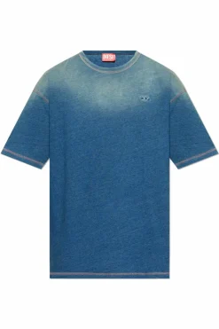 Diesel NAVY BLUE T-shirt T-BOXT-R11