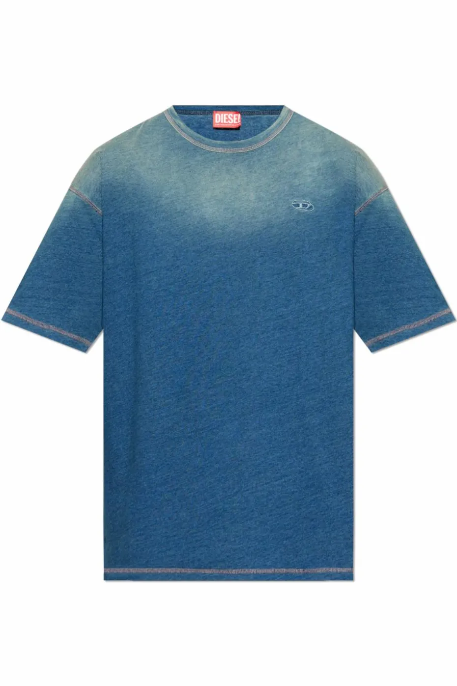 Diesel NAVY BLUE T-shirt T-BOXT-R11