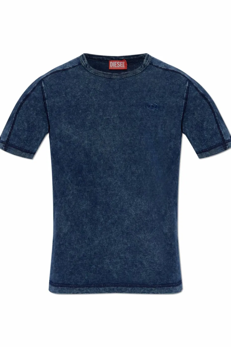 Diesel NAVY BLUE T-shirt T-ADJIND