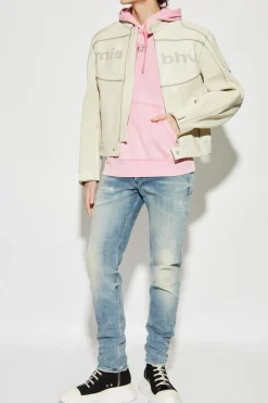 Diesel PINK Sweatshirt GINN-HOOD-PAK