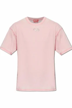 Diesel PINK T-shirt T-BOXT-PAK