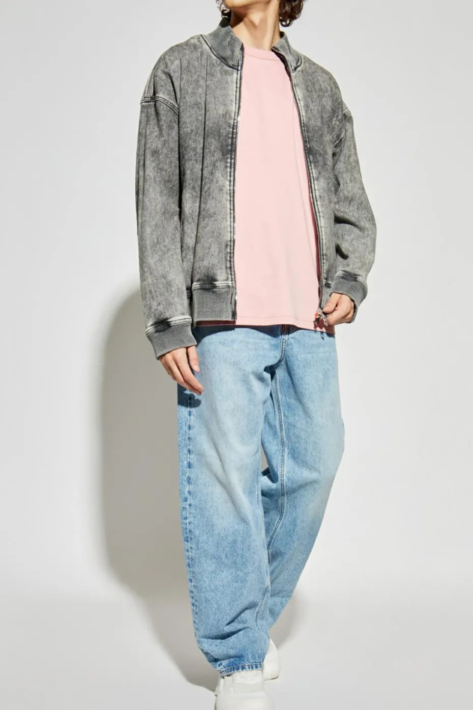 Diesel PINK T-shirt `T-MIEGOR-K7`