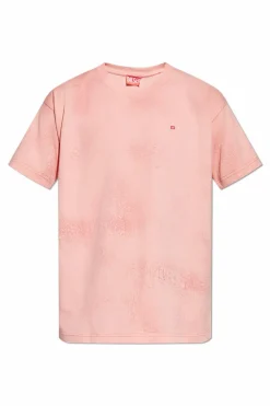 Diesel PINK T-shirt `T-NORM-T8`