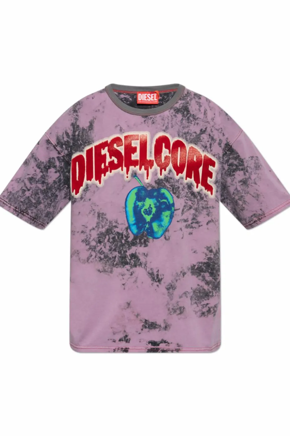 Diesel PURPLE T-shirt T-BOXT-R9