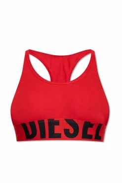 Diesel RED Bra UFSB-COTTON-RACE-BRALETTE