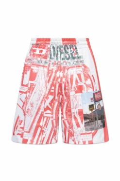Diesel RED P-KURT shorts