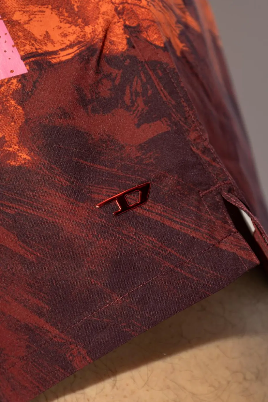 Diesel RED Swim trunks KEN-37-D-POP