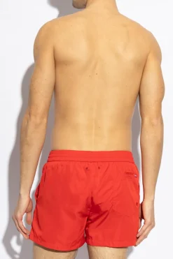 Diesel RED Swim trunks MARIO-34-D-CORE