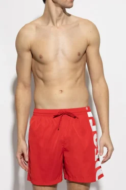 Diesel RED Swim trunks RIO-41-D-CORE