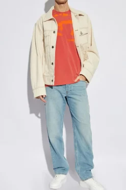 Diesel RED T-shirt T-BOXT-R21