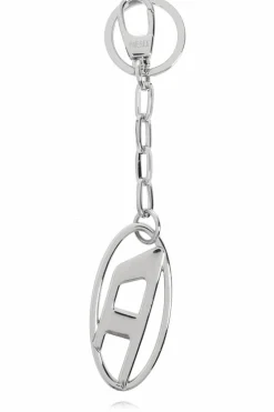 Diesel SILVER ‘1DR HOLY-C’ keyring