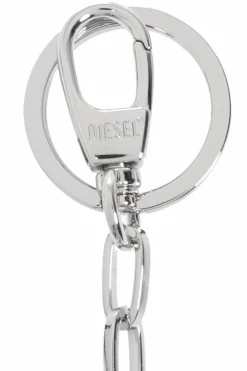 Diesel SILVER ‘1DR HOLY-C’ keyring