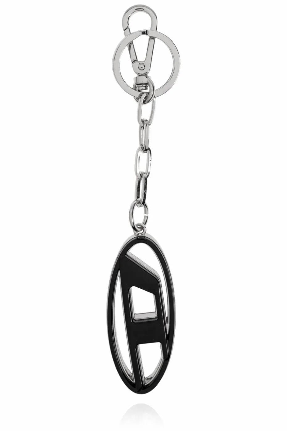 Diesel SILVER Keychain HARMS CAGE-D LAYER