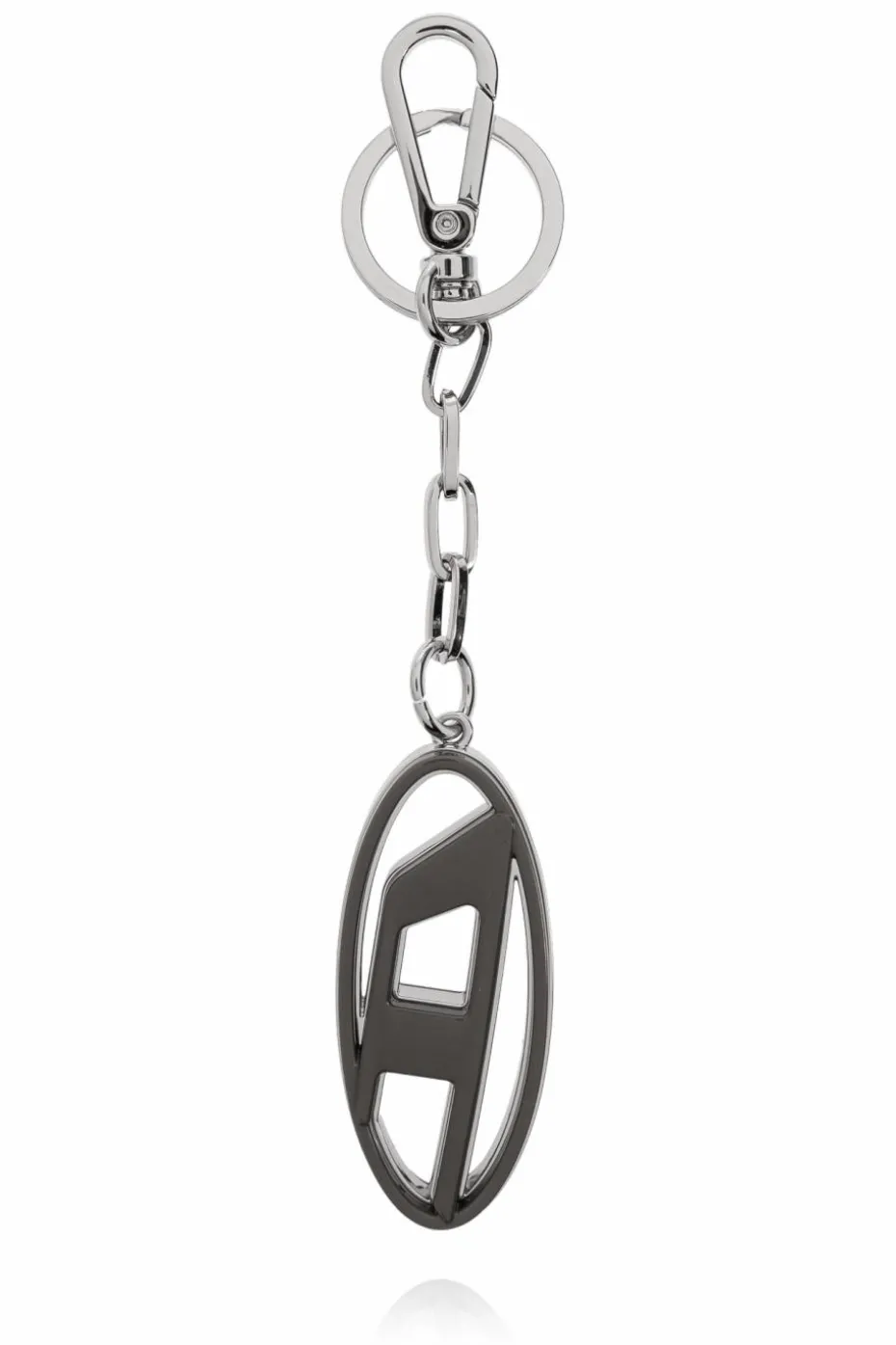 Diesel SILVER Keychain HARMS CAGE-D LAYER