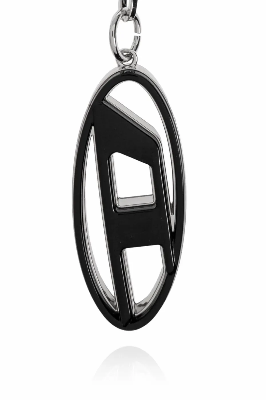 Diesel SILVER Keychain HARMS CAGE-D LAYER
