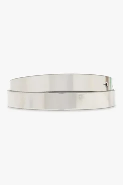 Diesel SILVER ‘OVAL D LOGO B-1DR’ belt
