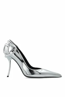 Diesel SILVER Stilettos D-TEN HALF