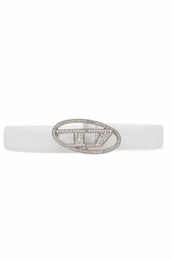 Diesel WHITE Belt `B-1DR STRASS`