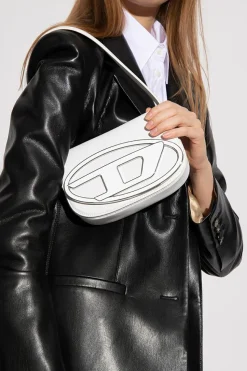 Diesel WHITE ‘1DR’ shoulder bag