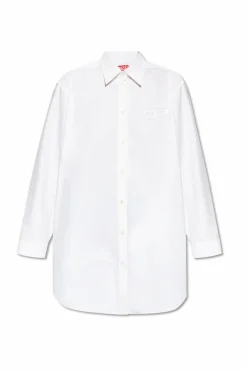 Diesel WHITE Shirt Dress `D-DALIS`