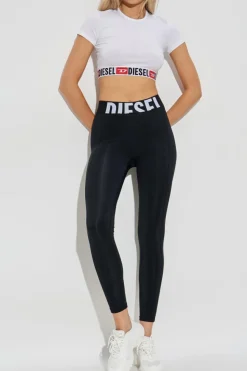 Diesel WHITE Short t-shirt `IRMA-D-CORE`