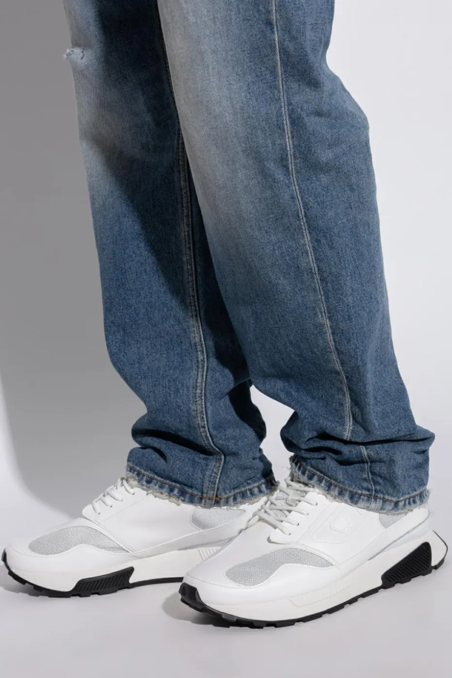 Diesel WHITE Sneakers S-TAME-D RUNNING