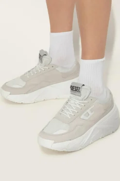 Diesel WHITE Sports shoes `S-SAVANNAH`