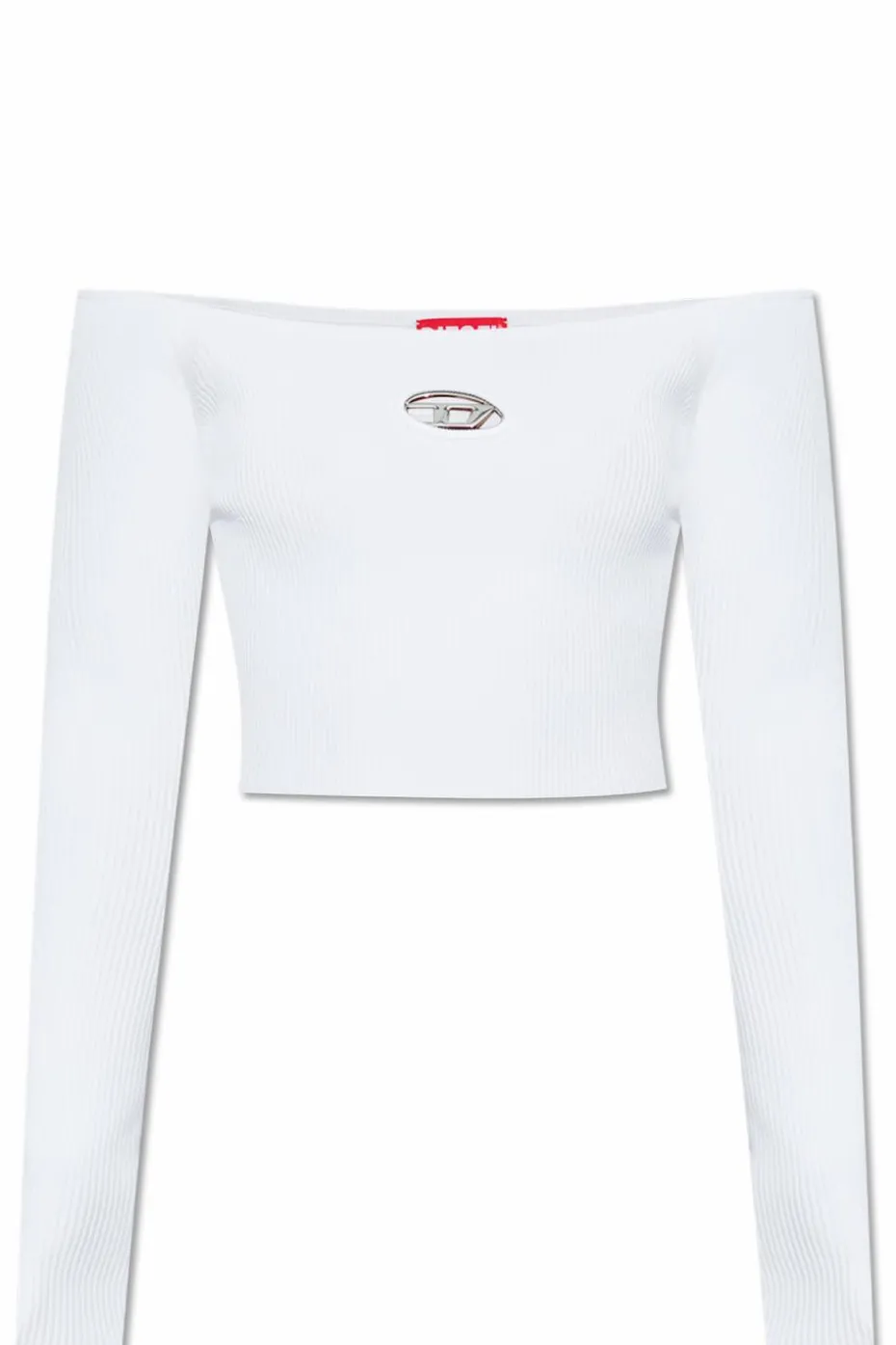 Diesel WHITE Sweater with 'M-VERA-LS' logo