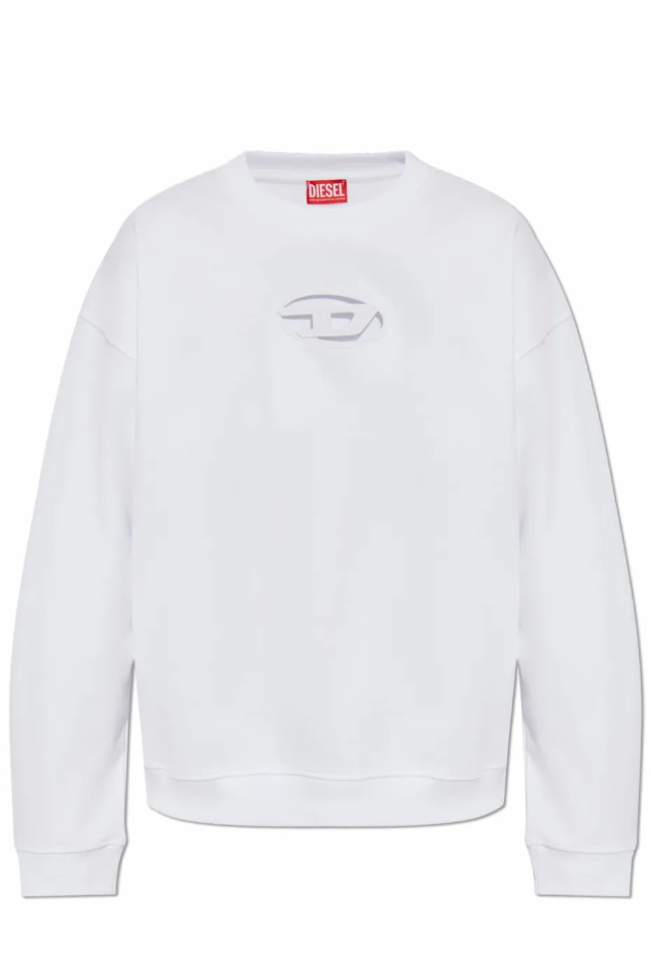 Diesel WHITE Sweatshirt S-BOXT-OD