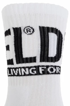 Diesel WHITE Three-pack socks SKM-RAY-3PACK-CUSHIONED